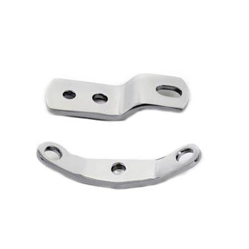 Chrome Top Motor Mount 2 Piece Set - V-Twin 31-0115 - OEM 16250-57 - Ironhead 1957-1976