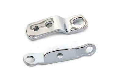 V-Twin Manufacturing Chrome Top Motor Mount 2 Piece Set