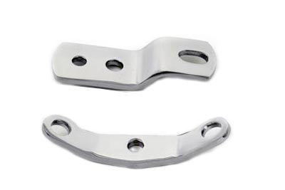 V-Twin Manufacturing Chrome Top Motor Mount 2 Piece Set - additional view 2