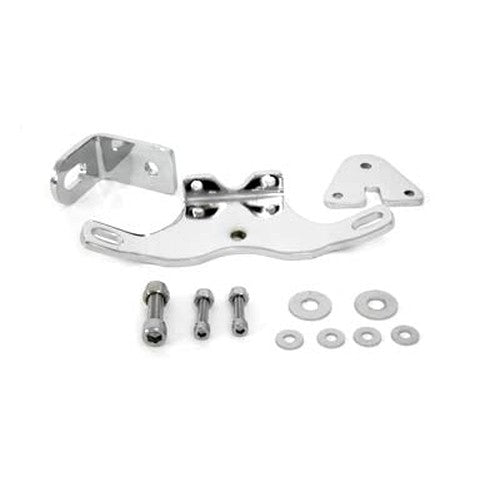 Chrome Heavy Duty Two Piece Top Motor Mount Kit - V-Twin 31-0212 - Evolution Softail 1984-1998