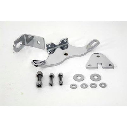 Chrome Heavy Duty Two Piece Top Motor Mount Kit - V-Twin 31-0212 - Evolution Softail 1984-1998