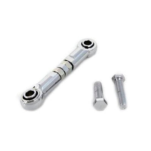Chrome Engine Mount Stabilizer Link - V-Twin 31-0240 - OEM 16219-79B - Big Twin 1979-2008