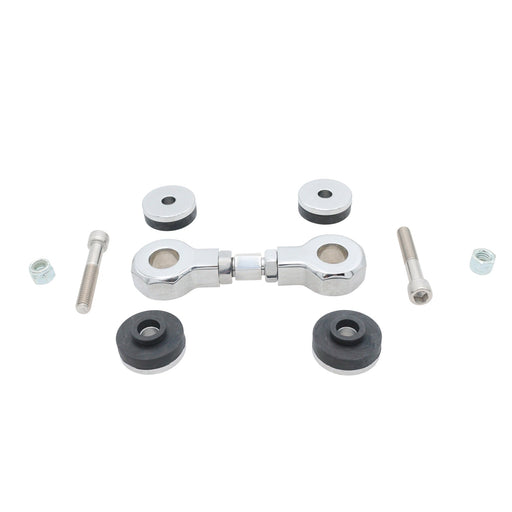 Top Engine Mount Stabilizer Kit Chrome - Wyatt Gatling 056248 - Big Twin 1992-2004