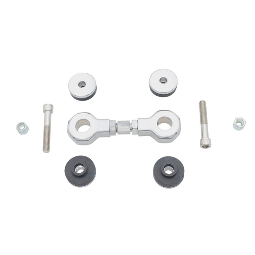 Top Engine Mount Stabilizer Kit Chrome - Wyatt Gatling 056248 - Big Twin 1992-2004