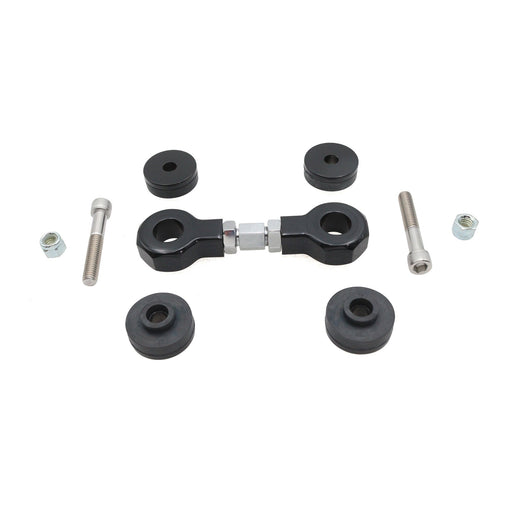 Top Engine Mount Stabilizer Kit Black - Wyatt Gatling 056228 - Big Twin 1992-2004