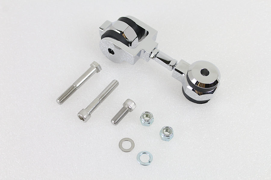 Wyatt Gatling Top Engine Mount Stabilizer Kit Chrome