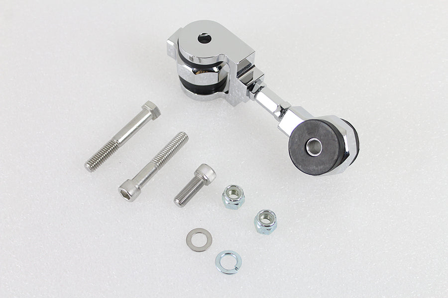 Wyatt Gatling Top Engine Mount Stabilizer Kit Chrome - additional view 2