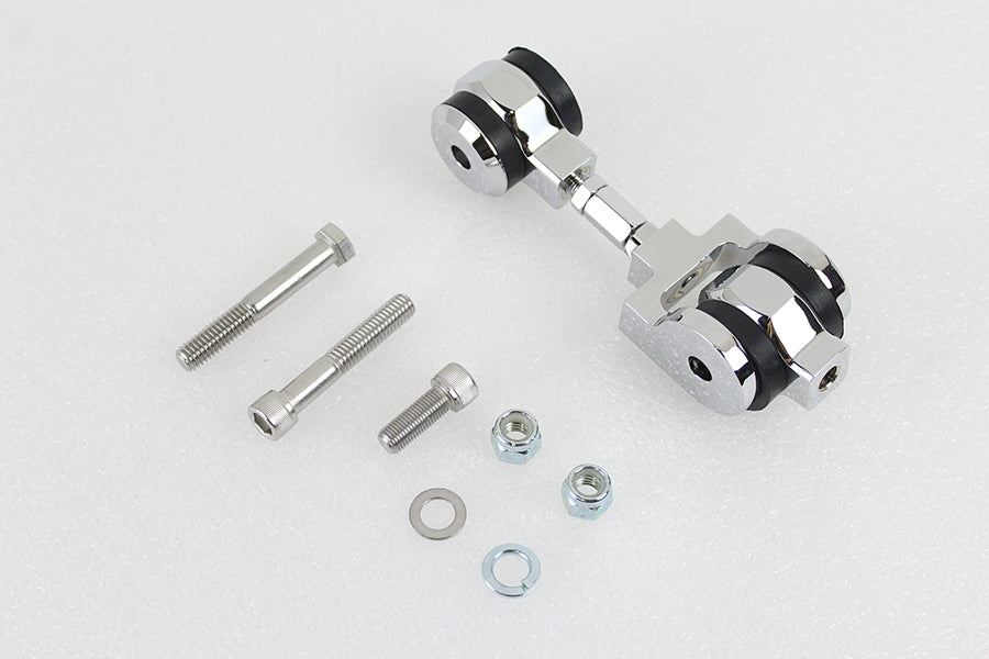 Wyatt Gatling Top Engine Mount Stabilizer Kit Chrome - additional view 3
