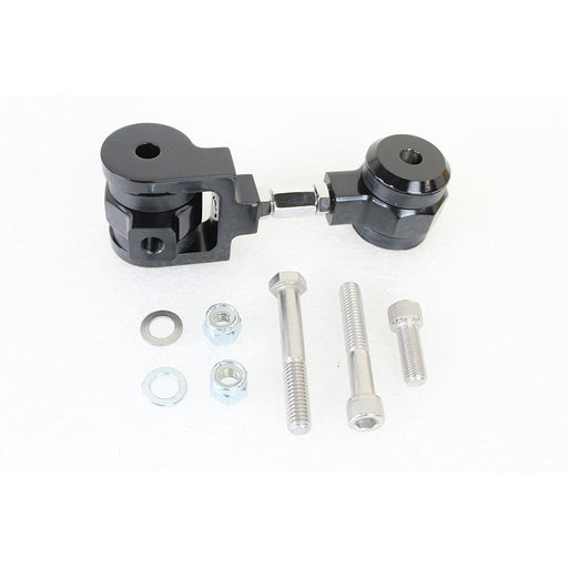 Top Engine Mount Stabilizer Kit Black - Wyatt Gatling 056229 - Twin Cam Dyna 2005-2017