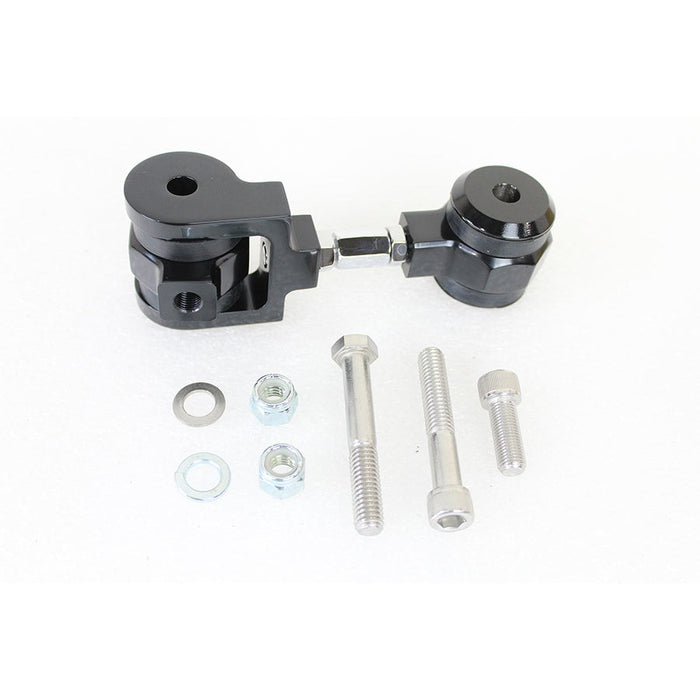 Top Engine Mount Stabilizer Kit Black - Wyatt Gatling 056229 - Twin Cam Dyna 2005-2017