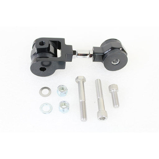 Top Engine Mount Stabilizer Kit Black - Wyatt Gatling 056229 - Twin Cam Dyna 2005-2017