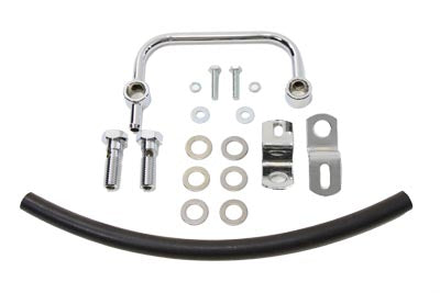 V-Twin Manufacturing XL Air Cleaner Breather Kit Chrome