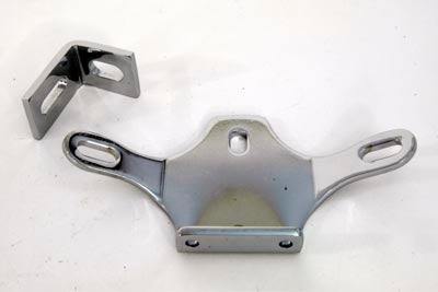 V-Twin Manufacturing Chrome Top Motor Mount Set - additional view 2