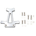 Chrome Coil Mount - V-Twin 31-0665 - Big Twin 0+