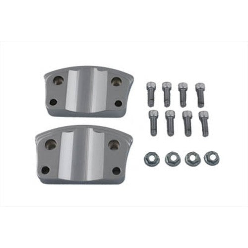 Fender Mount Adapter Bracket Chrome - V-Twin 31-0761 - OEM 59013-02 - Twin Cam Touring 2000-2013