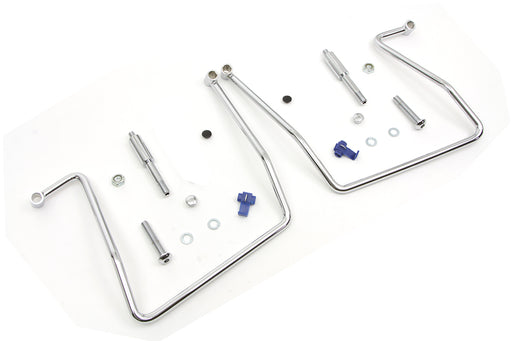 V-Twin Manufacturing Chrome Saddlebag Support Kit - additional view 2