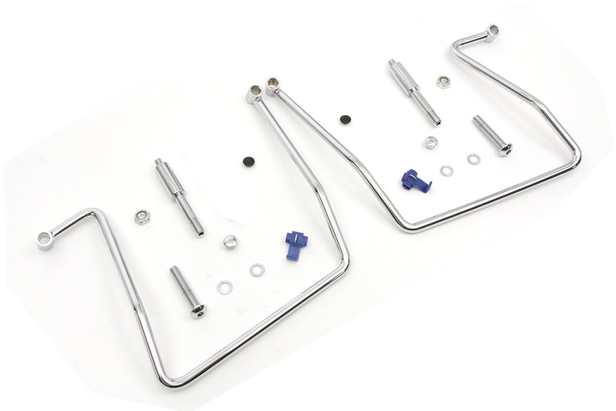 V-Twin Manufacturing Chrome Saddlebag Support Kit - additional view 2