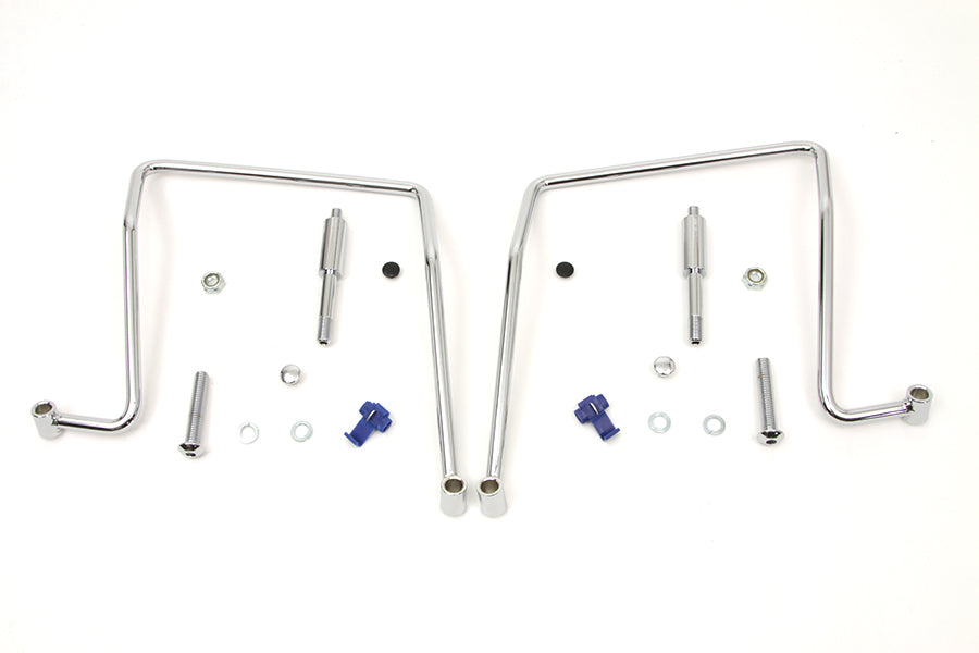V-Twin Manufacturing Chrome Saddlebag Support Kit - additional view 3