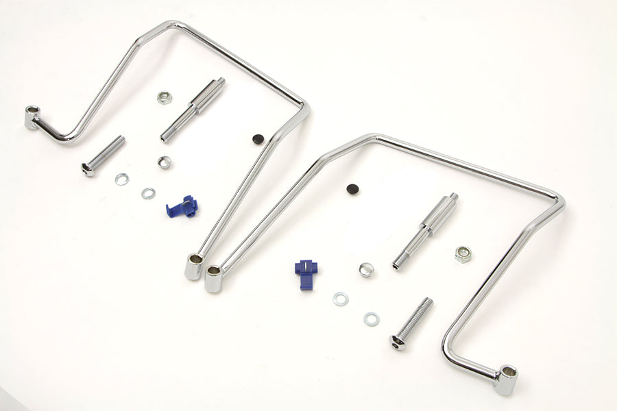 V-Twin Manufacturing Chrome Saddlebag Support Kit - additional view 4