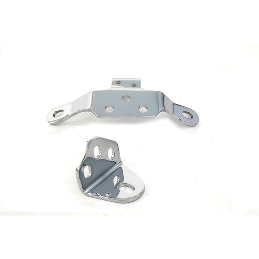 Chrome Top Engine Mount Set - V-Twin 31-0903 - OEM 69136-06 - Twin Cam Softail 2006+