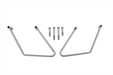 V-Twin Manufacturing Chrome Saddlebag Support Kit