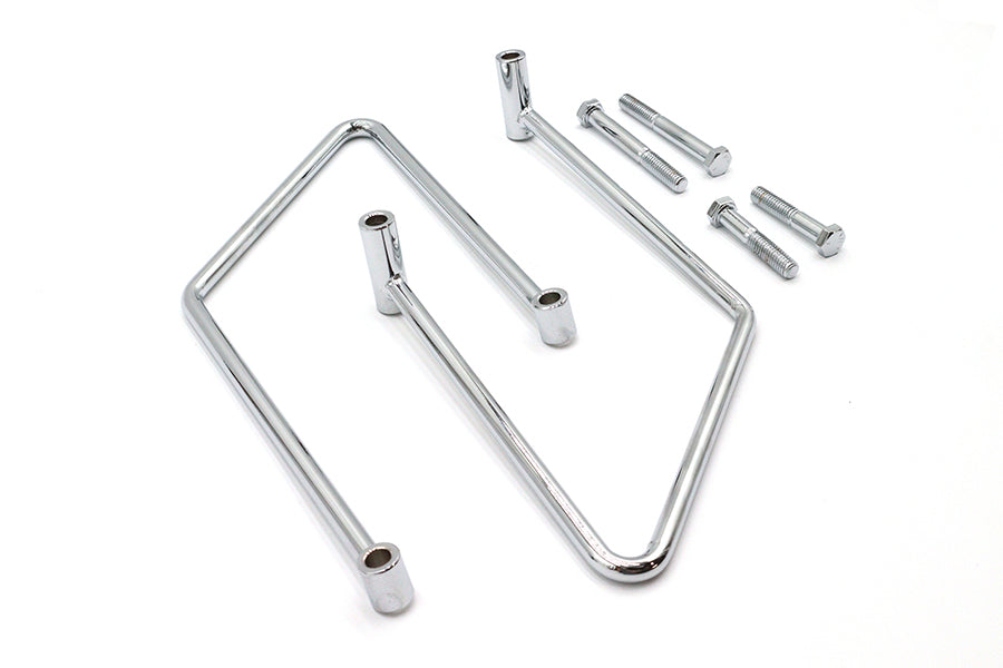 V-Twin Manufacturing Chrome Saddlebag Support Kit - additional view 4