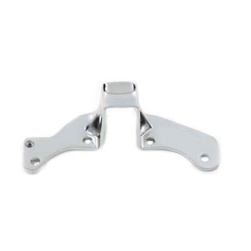 Rear Exhaust Mount Bracket Chrome - V-Twin 31-1250 - OEM 65678-85D - Big Twin 1986-2016