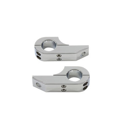 Footpeg Extender Clamp Set Chrome - V-Twin 31-1254