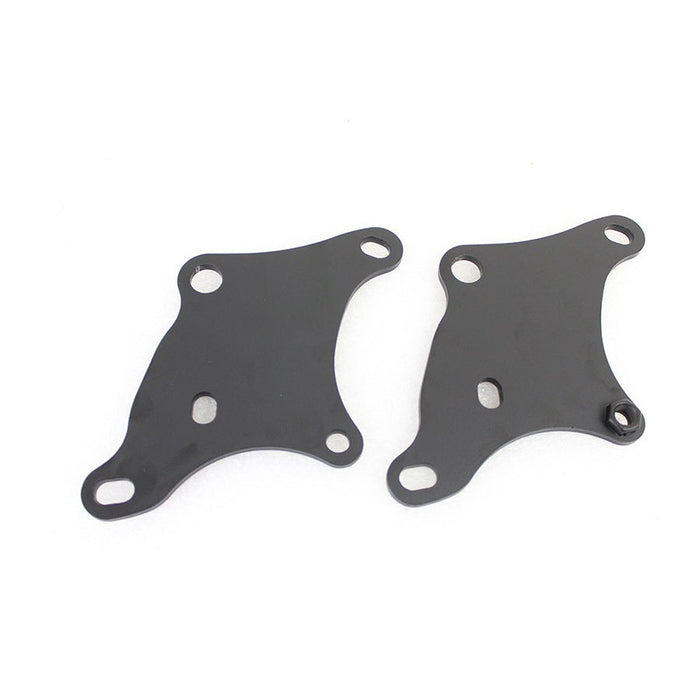 Black Front Lower Motor Mount - V-Twin 31-1290 - Sportster 1952-1981