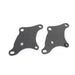 Black Front Lower Motor Mount - V-Twin 31-1290 - Sportster 1952-1981