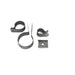 Zicad Plated Exhaust Clamp Kit - V-Twin 31-2125