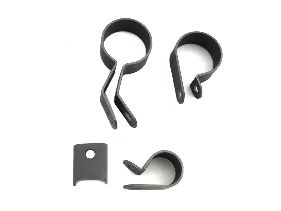 V-Twin Manufacturing Parkerized Exhaust Clamp Kit