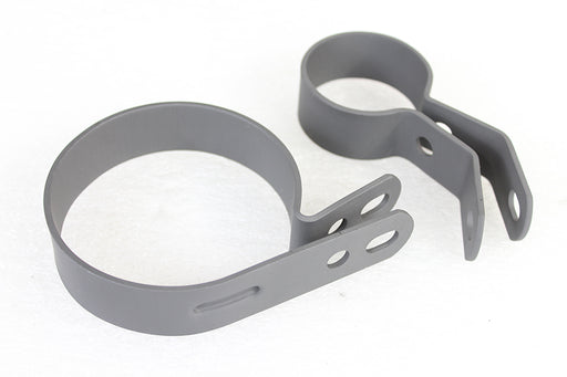 V-Twin Manufacturing Parkerized Muffler Clamp Set - additional view 2