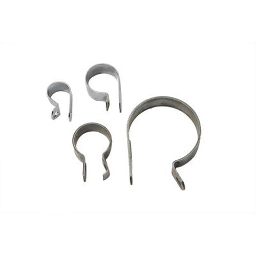 Chrome Exhaust Clamp Kit - V-Twin 31-9002