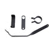 Parkerized Servi-Car Muffler Hanger Bracket Kit - V-Twin 31-9010 - OEM 65296-38
