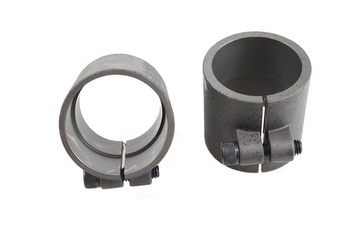 V-Twin Manufacturing Parkerized 1-3/4 Seamless Exhaust Clamp Set - additional view 2