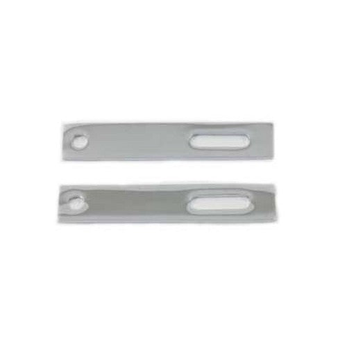 Chrome 4-3/4 Exhaust Bracket Set - V-Twin 31-9972