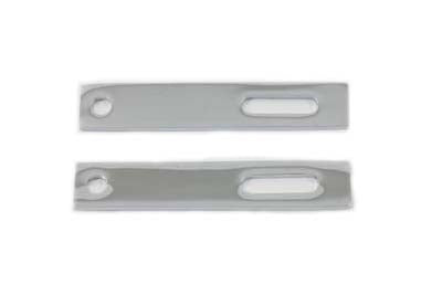 V-Twin Manufacturing Chrome 4-3/4 Exhaust Bracket Set