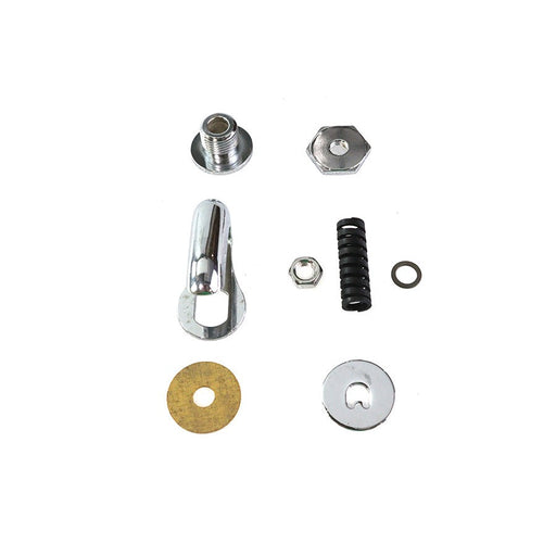 Upper Steering Damper Kit Chrome - V-Twin 3136-7
