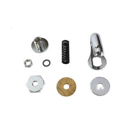 Upper Steering Damper Kit Chrome - V-Twin 3137-7