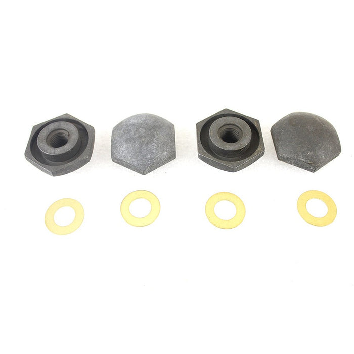 Knuckle Nut Set Parkerized - V-Twin 3191-4