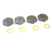 Knuckle Nut Set Parkerized - V-Twin 3191-4