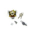 Fat Bob Ignition Switch with 5 Terminals Chrome - Volt Tech 21-0202 - OEM 71511-68