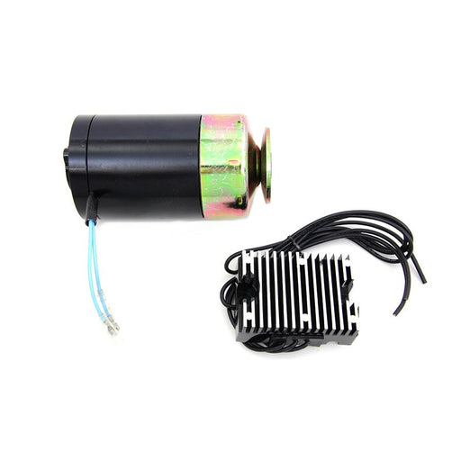 12 Volt Indian Alternator Black - V-Twin 32-1249