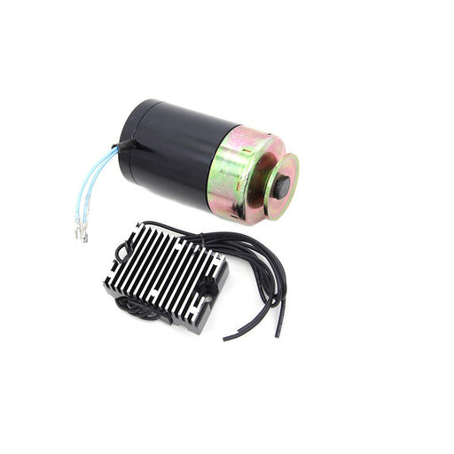 12 Volt Indian Alternator Black - V-Twin 32-1249