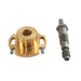 Magneto Base with Shaft and Gear - V-Twin 32-1347 - Ironhead 1971-1984