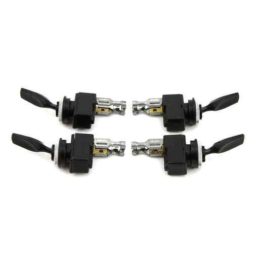 Black Bat Handle Toggle Switch Set - V-Twin 32-1812