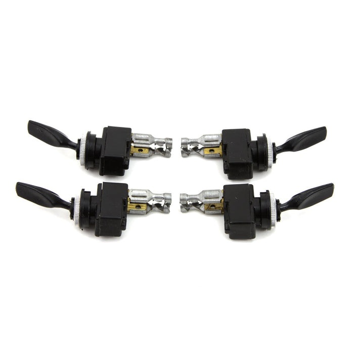 Black Bat Handle Toggle Switch Set - V-Twin 32-1812