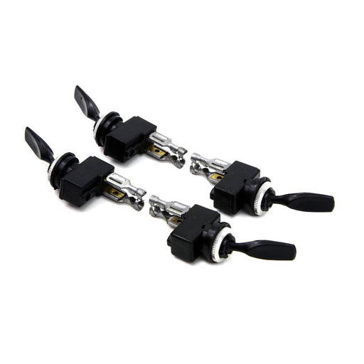 Black Bat Handle Toggle Switch Set - V-Twin 32-1812