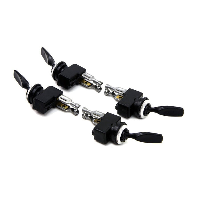 Black Bat Handle Toggle Switch Set - V-Twin 32-1812